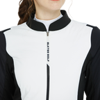Jaket hangat berlapis kapas berus (putih)