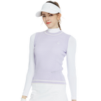 BLKTEE Golf Knit Crew Neck Vest (Taro Purple)