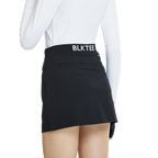 Skirt mini bodycon pinggang elastik (hitam)