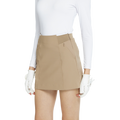BLKTEE彈性腰圍小包臀短裙(卡其)