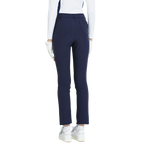 BLKTEE磨毛彈性腰直筒長褲(寶藍)