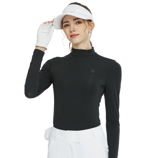 BLKTEE圓領打底長袖衣(黑)