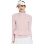 Baju atasan lengan panjang dua helai (merah jambu)