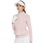 Baju atasan lengan panjang dua helai (merah jambu)