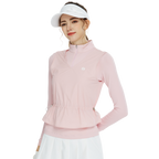 Baju atasan lengan panjang dua helai (merah jambu)