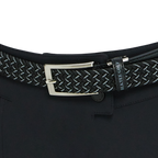 BLKTEE女彈性編織運動腰帶(黑)