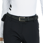 BLKTEE女彈性編織運動腰帶(黑)