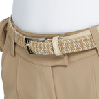 Women's Elastic Knit Sports Belt (Khaki)
