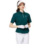 Fashionable ultra-thin waist-cinching women's short-sleeved top