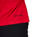 螺紋領收腰女短袖上衣