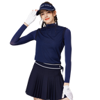 網孔假兩件防曬冰絲袖套衣