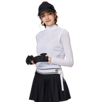 網孔假兩件防曬冰絲袖套衣