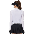 網孔假兩件防曬冰絲袖套衣