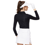 Zippered lapel ice silk sun protection sleeves