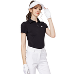 Baju lengan pendek berkolar bernafas untuk wanita