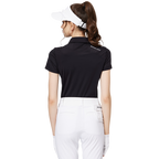 Baju lengan pendek berkolar bernafas untuk wanita