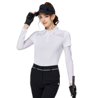 Sarung pelindung matahari sutera ais lengan pendek