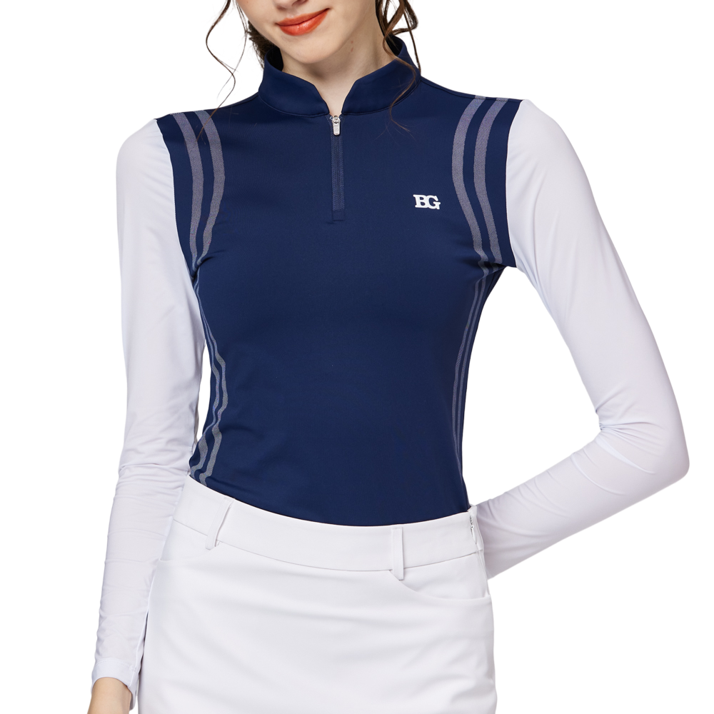 Stand-up collar ice silk sun protection sleeves