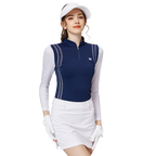 Stand-up collar ice silk sun protection sleeves