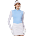 Stand-up collar ice silk sun protection sleeves