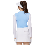 Stand-up collar ice silk sun protection sleeves