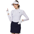 Stand-up collar ice silk sun protection sleeves