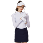 Stand-up collar ice silk sun protection sleeves