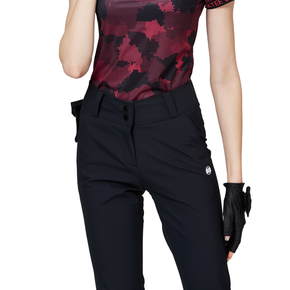 Seluar wanita berpinggang tinggi yang mengembang