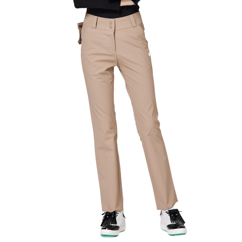 Seluar wanita berpinggang tinggi yang mengembang