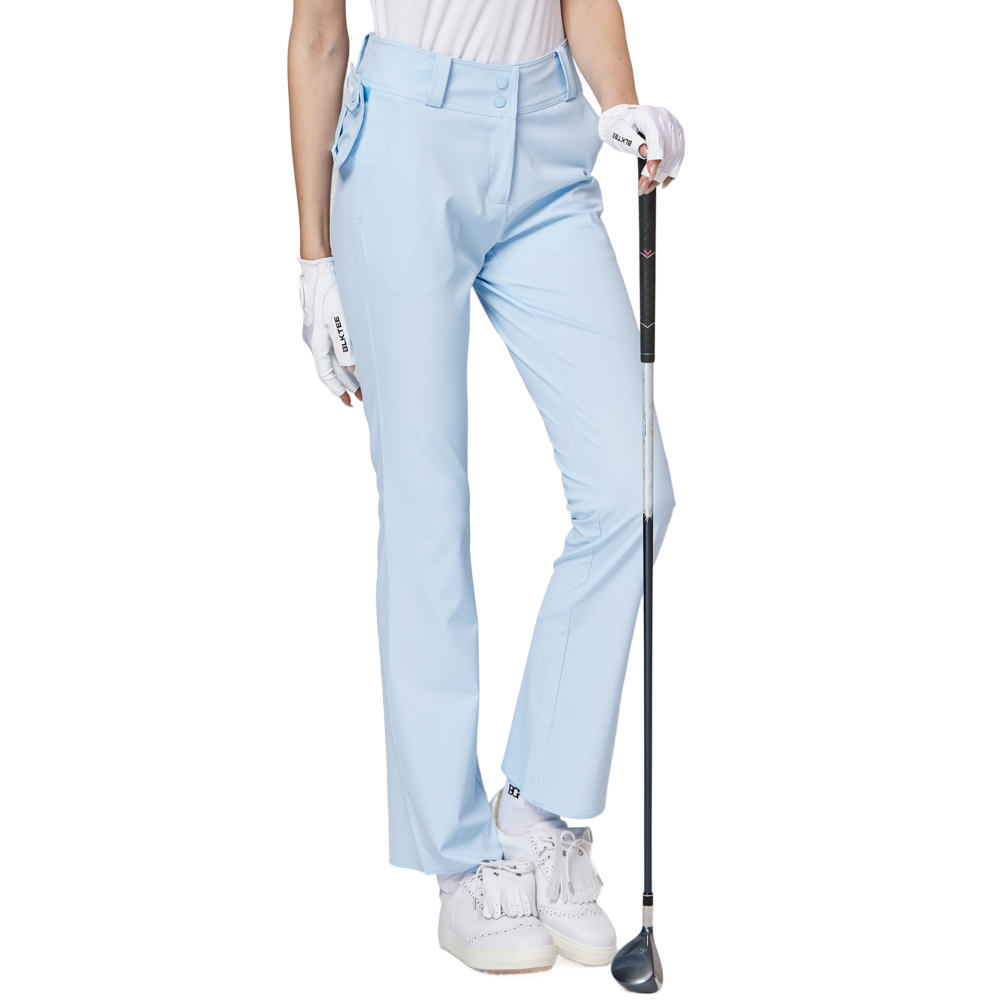 Seluar wanita berpinggang tinggi yang mengembang