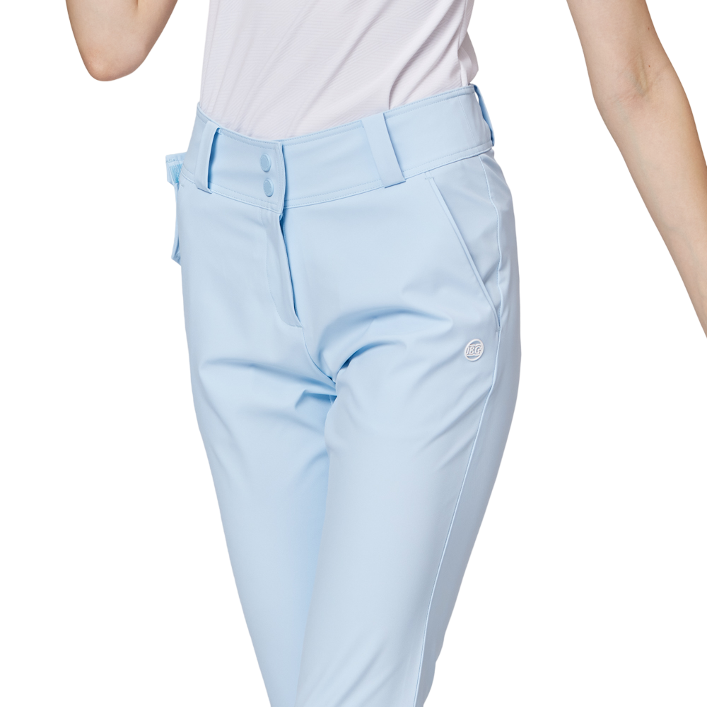 Seluar wanita berpinggang tinggi yang mengembang