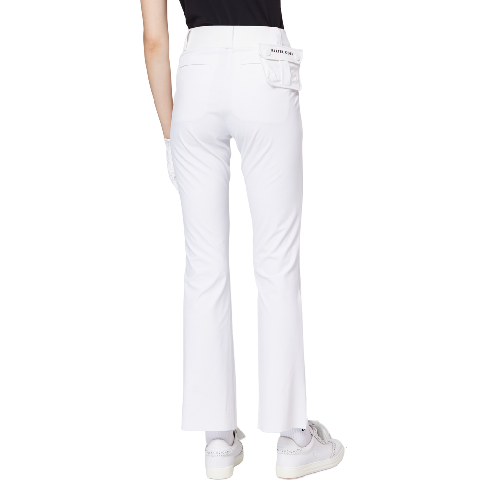 Seluar wanita berpinggang tinggi yang mengembang