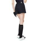 Printed high-waisted A-line women's shorts skirt