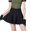 Skirt berlipat wanita berpinggang tinggi