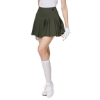 High-waisted women's pleated skirt