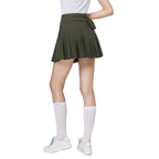 High-waisted women's pleated skirt