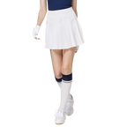 High-waisted women's pleated skirt