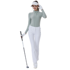 淑女風褶花領長袖衣