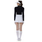 淑女風褶花領長袖衣