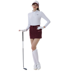 女士翻領雙袖扣長袖衣