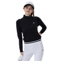 Turtleneck double-layer long-sleeve golf shirt