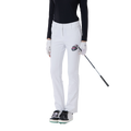 Brushed High-Waist Flared Golf Trousers