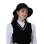 大帽簷女士漁夫帽 (黑)