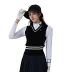 大帽簷女士漁夫帽 (黑)