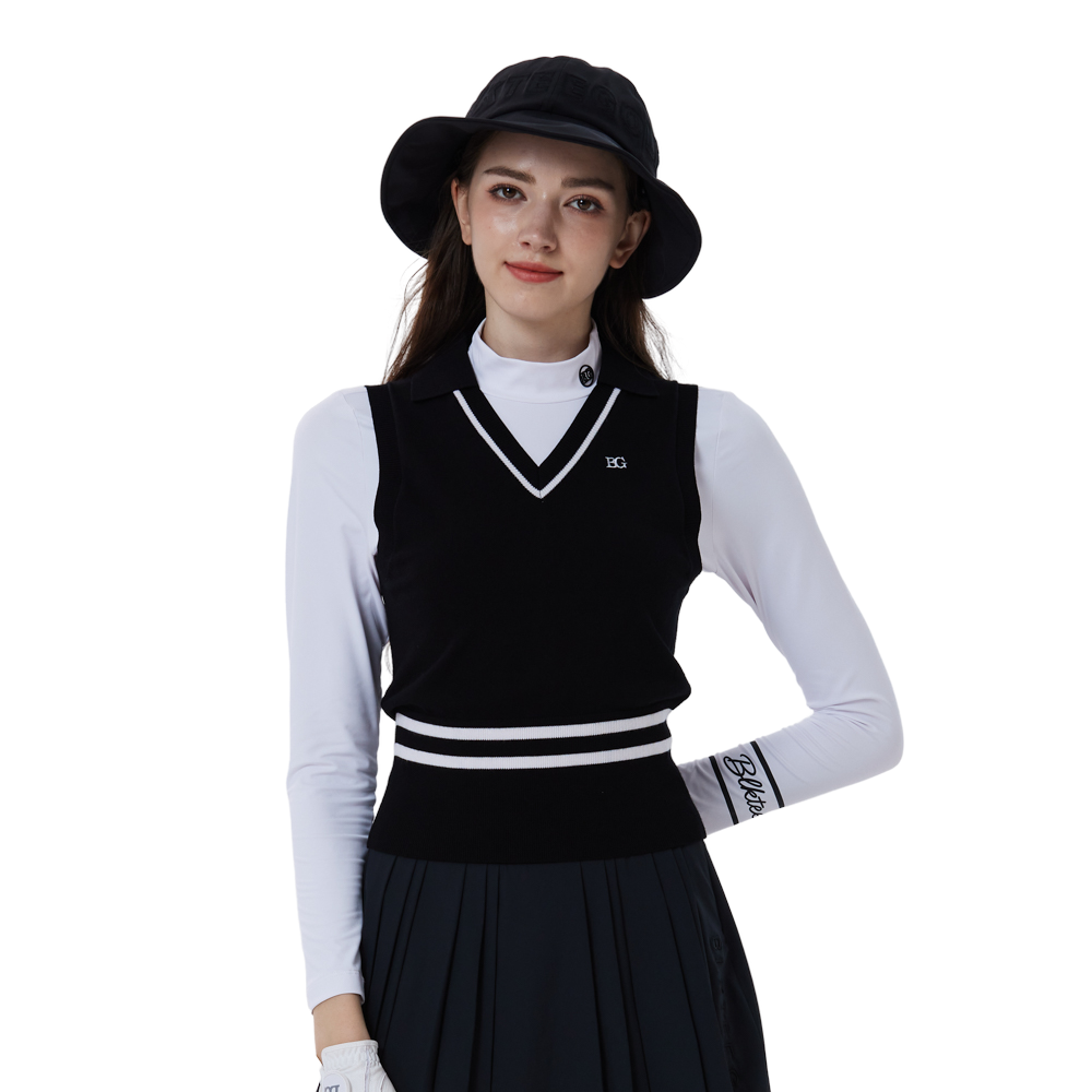 大帽簷女士漁夫帽 (黑)