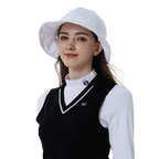 大帽簷女士漁夫帽 (白)