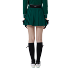 女高爾夫緞帶長筒襪