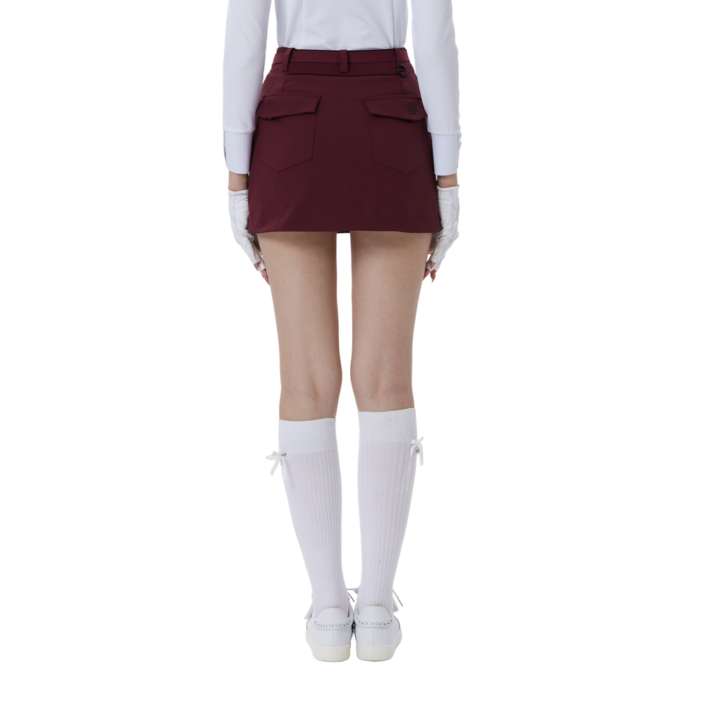 女高爾夫緞帶長筒襪