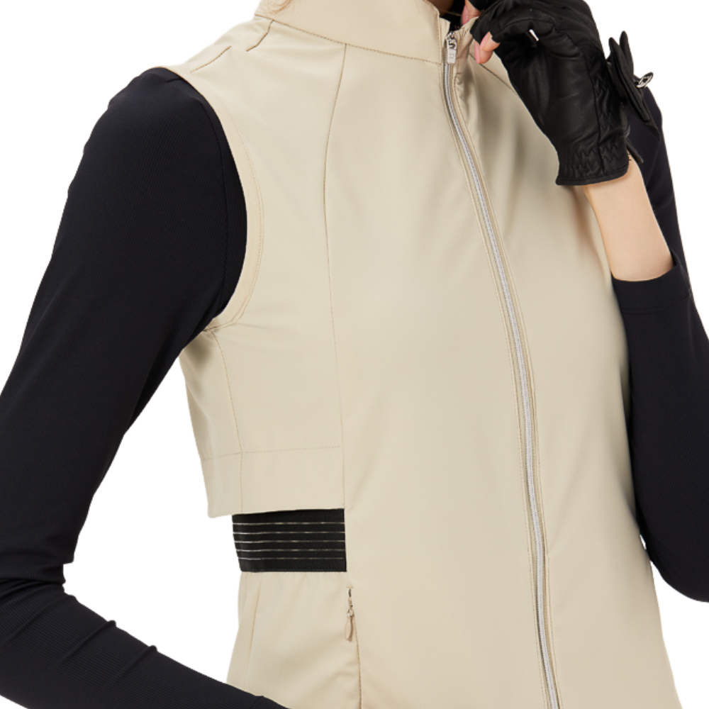 BLKTEE Windproof Women's Vest (Light Khaki)