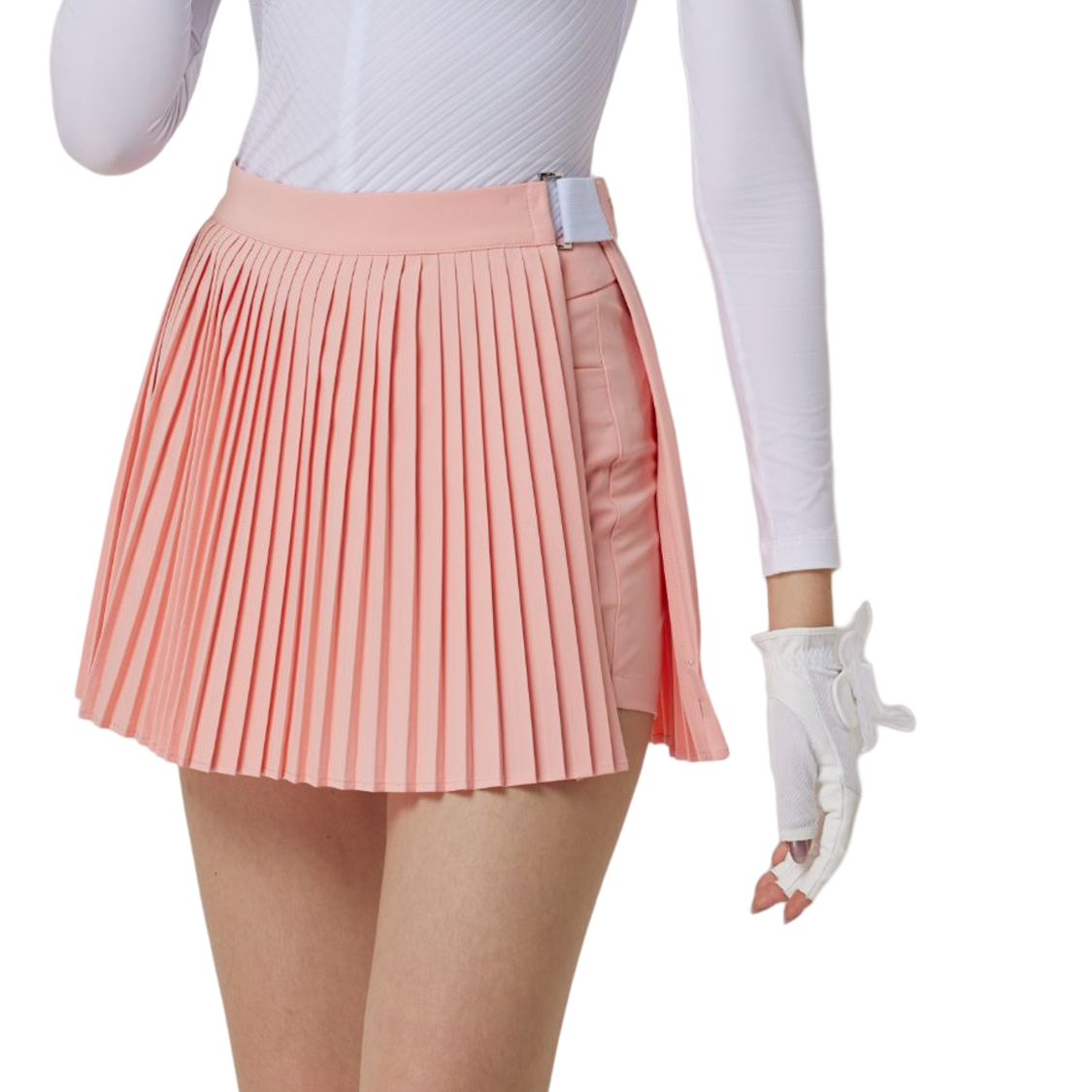 GoPlayer Women's Golf Two-Purpose Skirts (Pink)